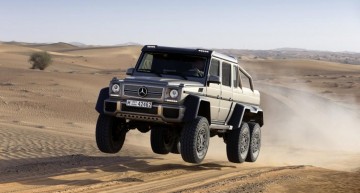Nu prea seamănă cu o balerină – G 63 AMG 6×6 dansează pe plajă