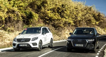 Goliat contra Goliat. Mercedes GLE 350 d versus noul Audi Q7 3.0 TDI