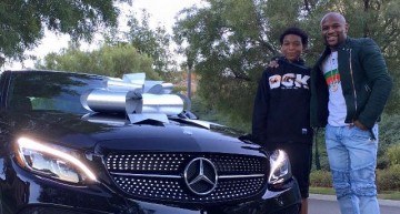 Floyd Mayweather i-a dat fiului său un Mercedes-Benz C-Class Coupe