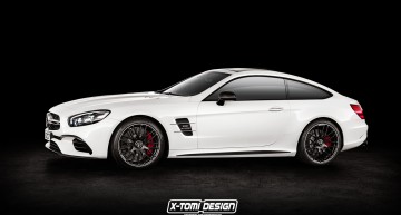 Dar cum ar fi dacă? Mercedes-Benz SL Coupe simulat digital