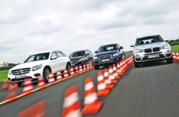 Test comparativ Mercedes-Benz GLC vs Audi Q5, BMW X3, Volvo XC60