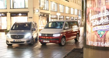 Care este regele? Mercedes V 250 d vs VW Multivan 2.0 TDI în testul comparativ realizat de auto und motor und sport