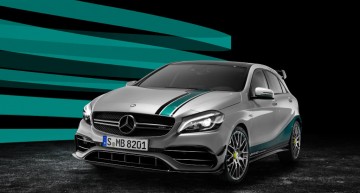 Ediție specială Mercedes-AMG A 45 pentru a sărbători anul senzațional din Formula 1