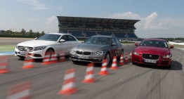 Mediu în sânge, vă rog! BMW Seria 3 facelift versus C-Class și XE