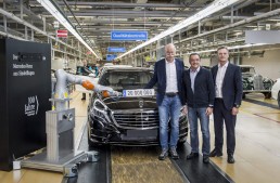 Mercedes-Benz S 500 e: mașina cu numărul 20 de milioane fabricată la Sindelfingen