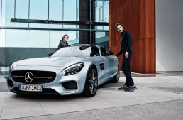 Mercedes-AMG GT este vedeta noii campanii ‘Santoni for AMG’
