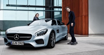 Mercedes-AMG GT este vedeta noii campanii ‘Santoni for AMG’