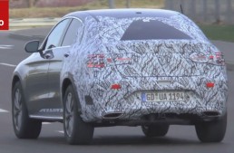 Mercedes-Benz GLC Coupe iese la lumină într-un nou video spion