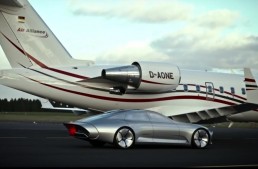 Conceptul Mercedes-Benz IAA se ia la întrecere cu un avion?