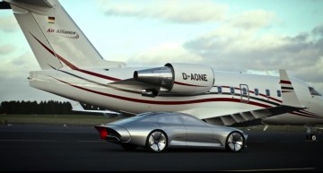 Conceptul Mercedes-Benz IAA se ia la întrecere cu un avion?