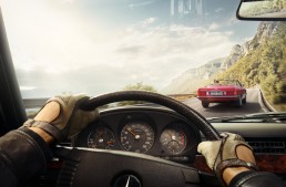 Mașina timpului – Poți conduce un Mercedes retro grație aplicației Legends