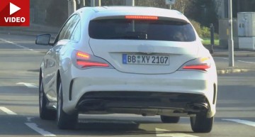 Mercedes CLA Shooting Brake facelift iese iar la joacă