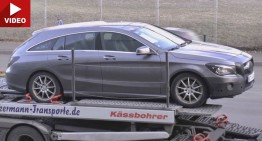 Mercedes CLA Shooting Brake 2017 primește un update (video)