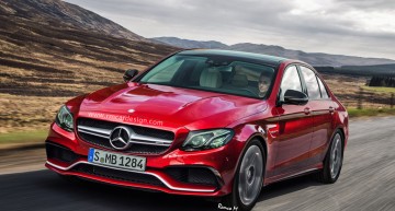 Acesta este! Mercedes-AMG E 63 2017 în simulări digitale