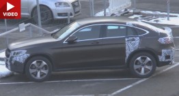 Mercedes GLC Coupe 2017 face striptease