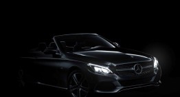 Iese la lumină! Mercedes-Benz C-Class Cabrio arată partea frontală