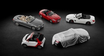 Numărătoarea inversă – Un stop Mercedes-Benz C-Class Cabrio iese de sub prelată