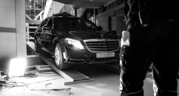 Livrare specială: Mercedes-Maybach S 600 Guard a ajuns la Geneva
