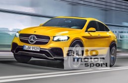 Mercedes GLC Coupe 2017 spionat din nou