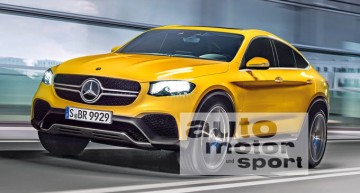 Mercedes GLC Coupe 2017 spionat din nou