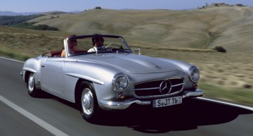 Iată vine debutantul – Mercedes-Benz 190 SL va concura în premieră la Mille Miglia