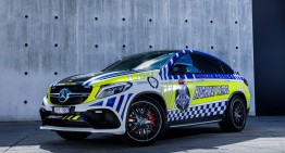 Apărînd legea cu stil – Mașina de poliție Mercedes-AMG GLE 63 S Coupe