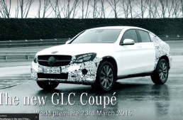 Noul Mercedes-Benz GLC Coupé este gata să debuteze la New York