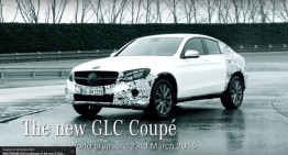 Noul Mercedes-Benz GLC Coupé este gata să debuteze la New York