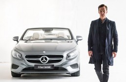Cei mai stilați britanici – Actorul Benedict Cumberbatch în ședință foto cu S-Class Cabrio