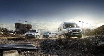 Trei dintr-o lovitură – Divizia Mercedes-Benz Vans primește trei trofee