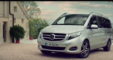Mercedes-Benz V-Class – Pregătit pentru Roger Federer și familia sa