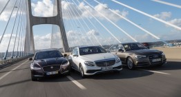 Eurovision 2016. Mercedes E-Class față-n față cu Audi A6 și Jaguar XF
