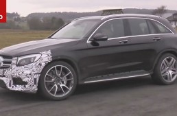 Noul super SUV Mercedes GLC AMG a fost filmat