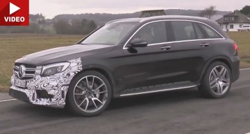 Noul super SUV Mercedes GLC AMG a fost filmat