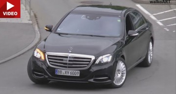 O filmare spion cu Mercedes S-Class facelift 2017 arată noi detalii de design
