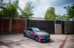 “A” vine de la “artă” – Graffiti pe Mercedes-Benz A-Class