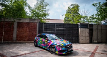 “A” vine de la “artă” – Graffiti pe Mercedes-Benz A-Class
