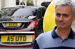 Un Mercedes-Benz S-Class îll duce pe Jose Mourinho la Manchester United