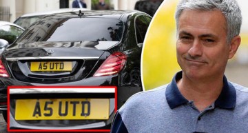Un Mercedes-Benz S-Class îll duce pe Jose Mourinho la Manchester United