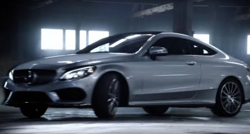 Nu încercați asta acasă. Spotul TV cu Mercedes C-Class Coupe forțează limitele