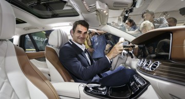 Game, set, meci pentru spațiu – Federer, primul la volanul noului E-Class Estate