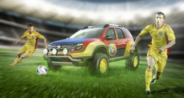 O mașină pentru fiecare națională la Euro 2016! AMG GT R pentru Germania, Dacia Duster pentru România