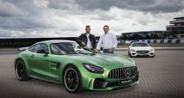 Mercedes-AMG GT R creează dependență! Campionul mondial Hamilton vrea o ediție specială
