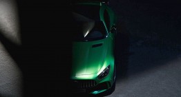 Bestia din iadul verde – Mercedes-AMG GT R provocat să iasă din ascunzătoare