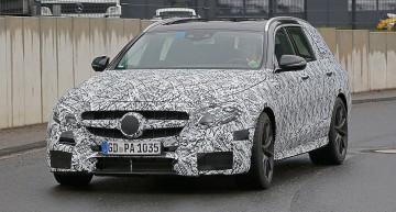 612 CP pentru noul Mercedes-AMG E 63 T-Modell – primele fotografii spion