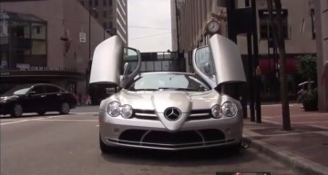 Acesta este cerșetorul care conduce un Mercedes SLR McLaren