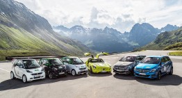 Nouă modele “eco” de la Mercedes-Benz vor concura în Raliul Silvretta