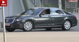 NOU VIDEO SPION: Vezi Mercedes S-Class facelift 2017 în mișcare