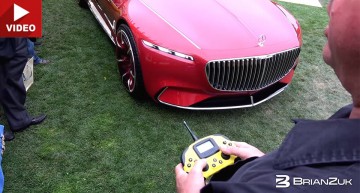 Cea mai tare mașină cu telecomandă: Vision Mercedes-Maybach 6