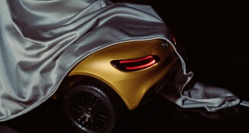 Ce as ascunzi în mânecă, AMG? Bolid misterios dezvăluit parțial